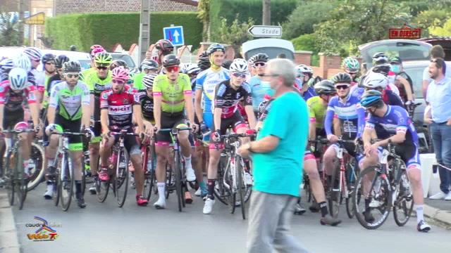 1er Critérium cycliste UFOLEP à Saulzoir 1ère Catégorie , 2 ème Catégorie ,Féminines (1ère Partie)  - www.caudrevision.fr