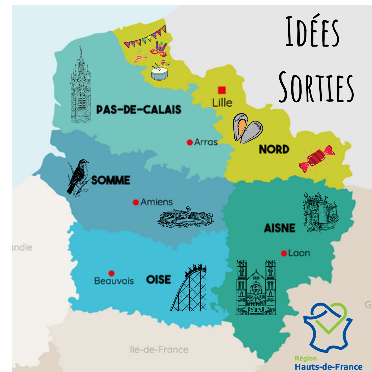 IDS Idées Sorties en Nord Pas-de-Calais et Picardie / les Hauts de France 