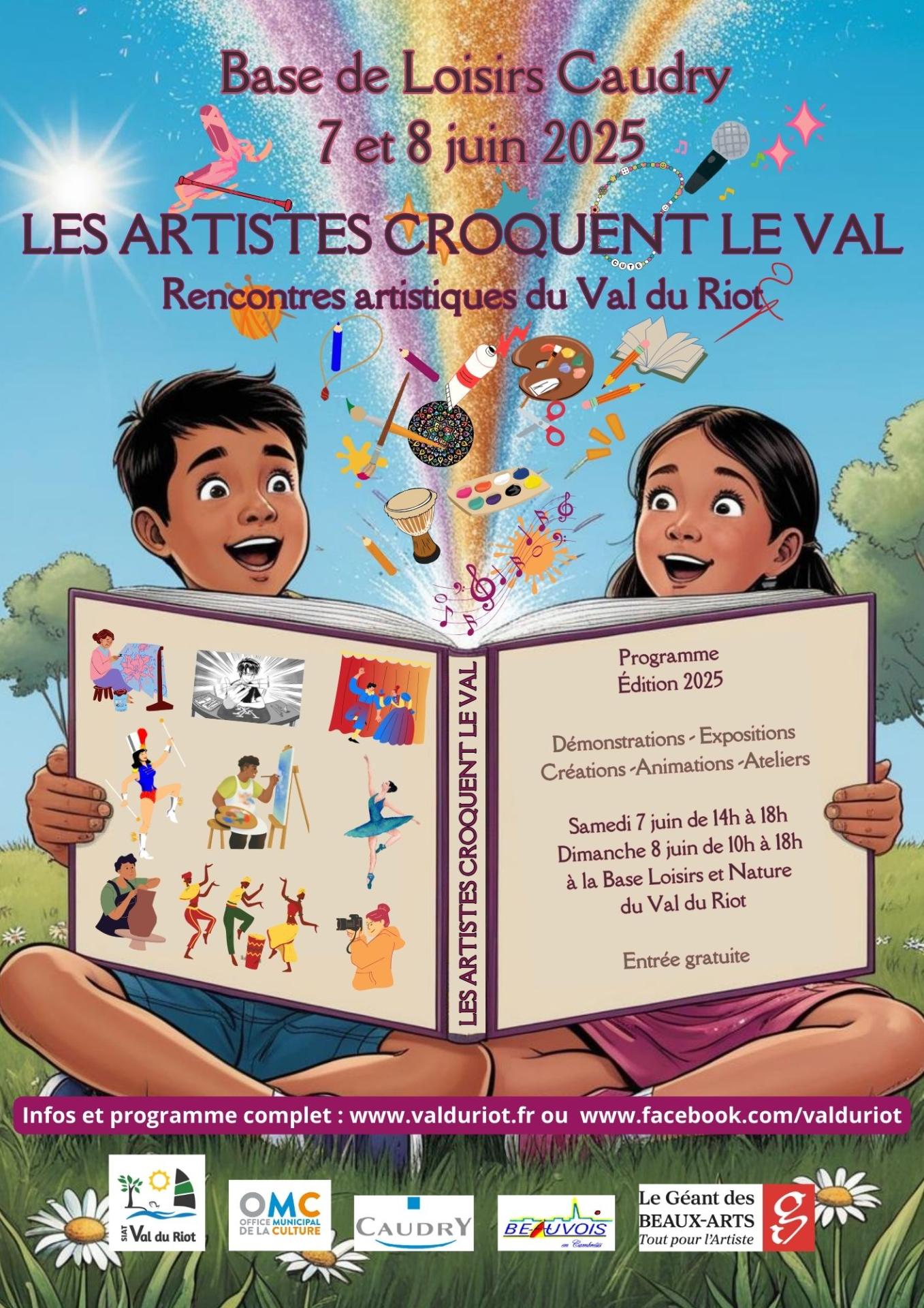 Affiche artistes 2025