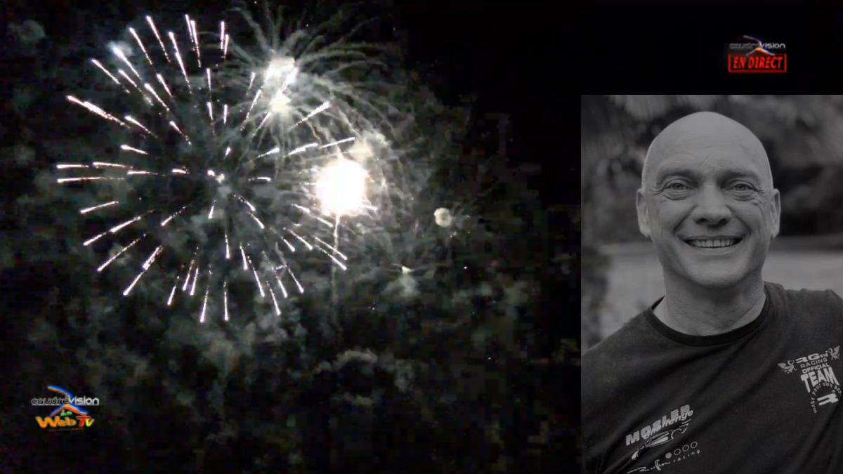 Spectacle Pyrotechnique à Caudry 2022 Hommage à Nicolas Chaillet -  www.caudrevision.fr