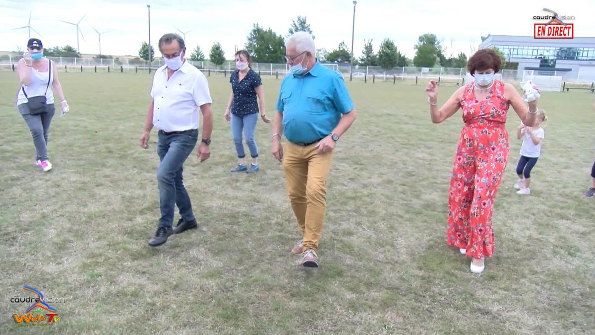 Retour sur le Flash Mob à Beauvois à Cambrésis samedi 25 juillet 2020 - www.caudrevision.fr