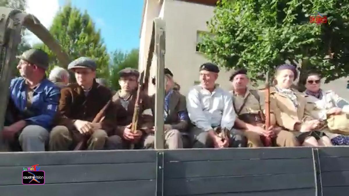 Défilé des véhicules de l'armée à Caudry - www.caudrevision.fr