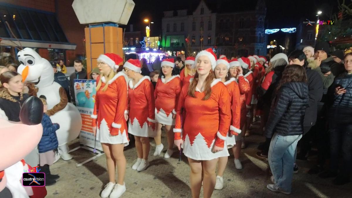 inauguration du marché de Noël de Caudry 2024- www.caudrevision.fr