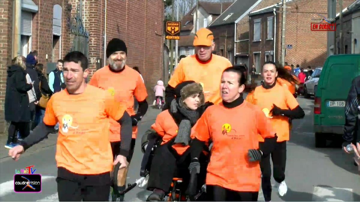 19 ème COURSE DE LA DENTELLE DEPART 10 KM -  www.caudrevision.fr