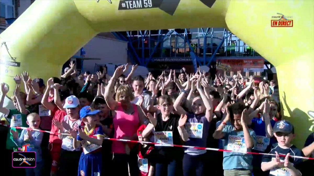 TRAIL URBAIN KID 2025 A CAUDRY - Caudrévision.fr