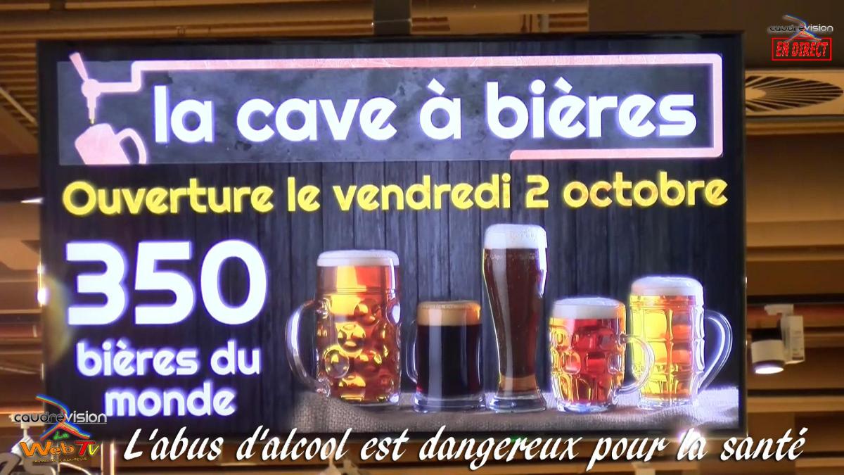 Ouverture de La Cave à Bieres Vendredi 2 Octobre 2020 à Leclerc Caudry  - www.caudrevision.fr