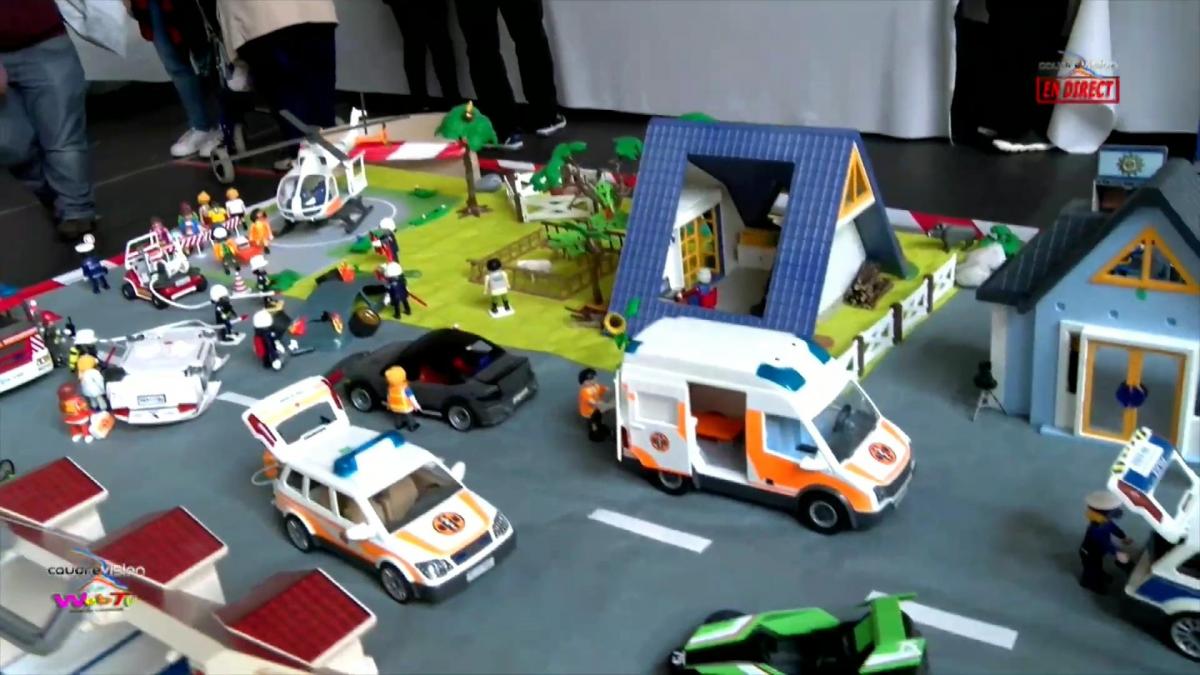 Exposition et Vente de Playmobil á Bertry Samedi 13 Mai 2023 -  www.caudrevision.fr