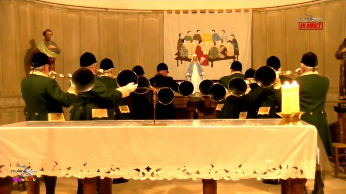 Célébration de la Saint Hubert à Ligny en Cambresis Samedi 25 Novembre 2023-  www.caudrevision.fr