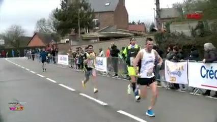 Arrivée 10 Km Course de La Dentelle à Caudry-  www.caudrevision.fr